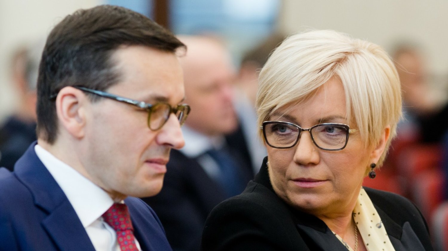 Mateusz Morawiecki i Julia Przyłębska