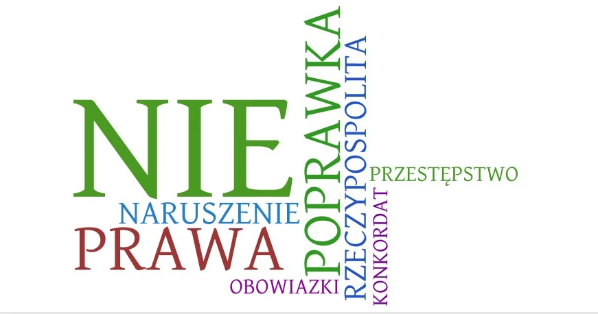 Członkowie Polskiego Stronnictwa Ludowego prawie nie brali udziału w dyskusji, nie zgłaszali poprawek, stąd niewiele słów w naszej chmurze. Te używane najczęściej to NIE, POPRAWKA, PRAWA, RZECZYPOSPOLITA.