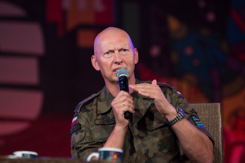 Gen. Różański był gościem festiwalu w Kostrzynie nad Odrą