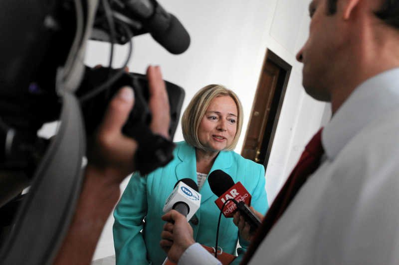 Wanda Nowicka zarzuca politykom, bohaterom afery taśmowej w PO, dwulicowość.