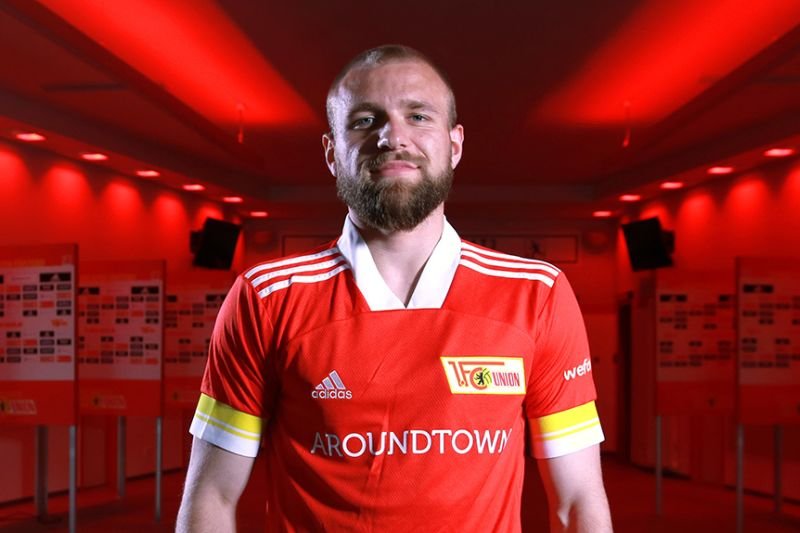 Tak prezentuje się Tymoteusz Puchacz w barwach berlińskiego Unionu