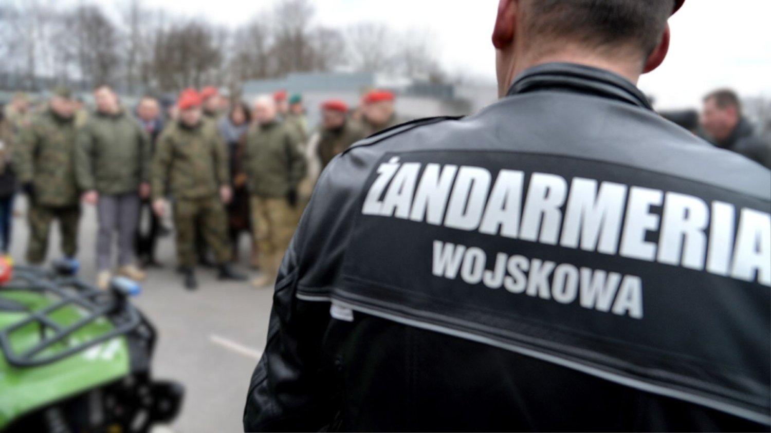 Dron spadł na jednostkę wojskową w Polsce. Dron spadł na jednostkę wojskową w Polsce.