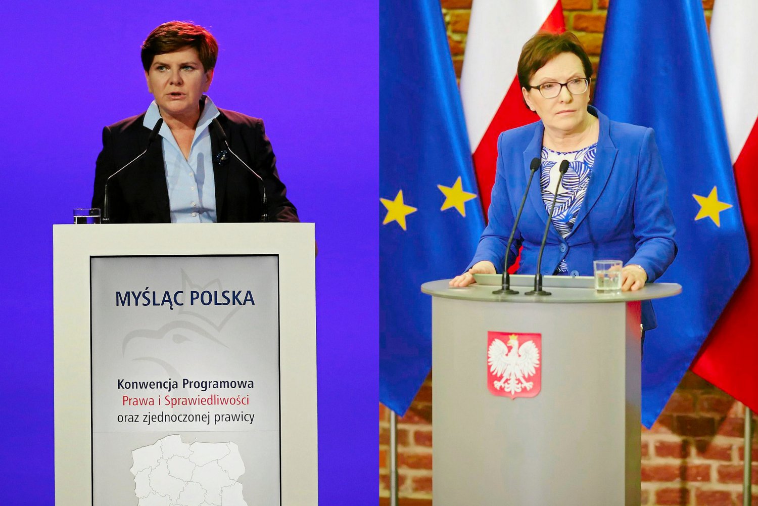 Ewa Kopacz i Beata Szydło to dwie najważniejsze kobiety w bieżącej polityce. Liderki, kandydatki swoich partii na stanowisko premiera, a przy okazji - kobiety często mylone.