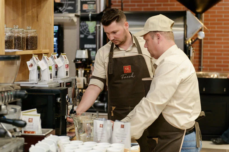 W Manufakturze MK Cafe pracują najlepsi specjaliści.