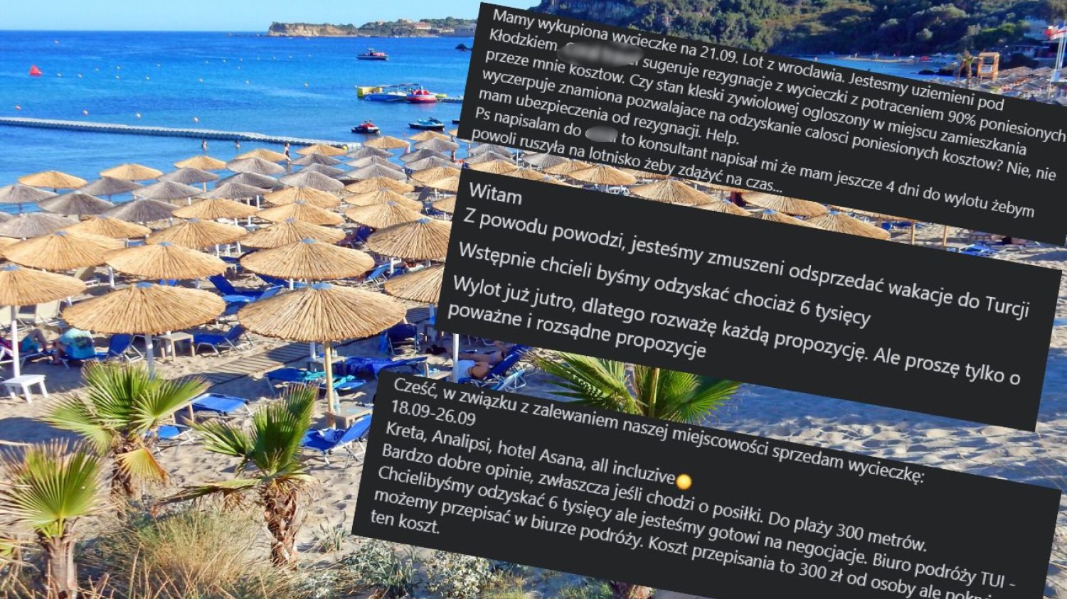 Powodzianie rezygnują z all inclusive. Sprawdziliśmy, jak mogą odzyskać pieniądze