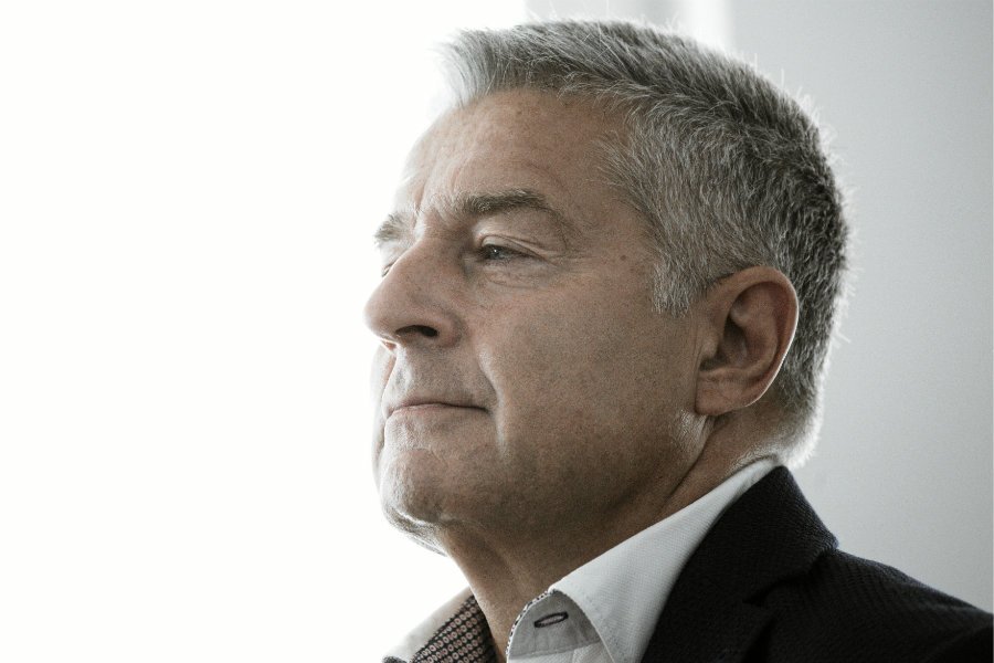 Władysław Frasyniuk w sądzie rejonowym Warszawa Śródmieście przy ul. Żurawiej.