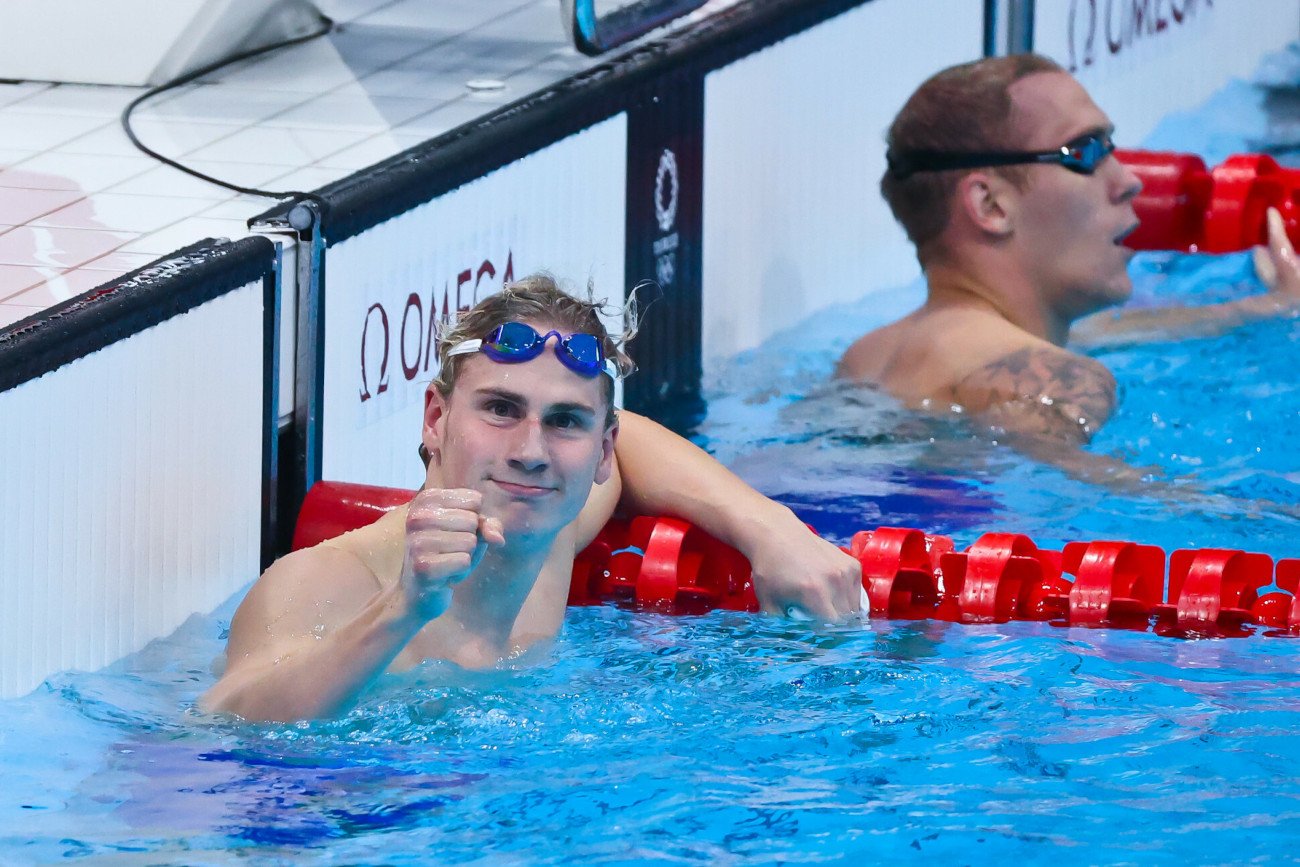 Jakub Majerski świetnie popłynął w sobotnim finale olimpijskim. Polak pobił rekord Polski i zajął piąte miejsce