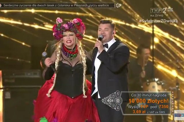 Maryla Rodowicz zaśpiewała w duecie z Zenkiem Martyniukiem podczas Sylwestra w Zakopanem w 2016 roku.