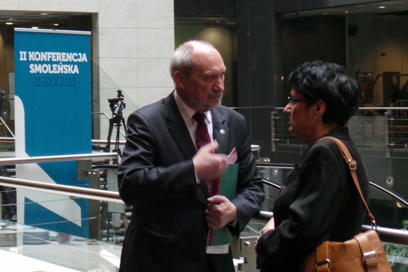 Antoni Macierewicz na II Konferencji Smoleńskiej.