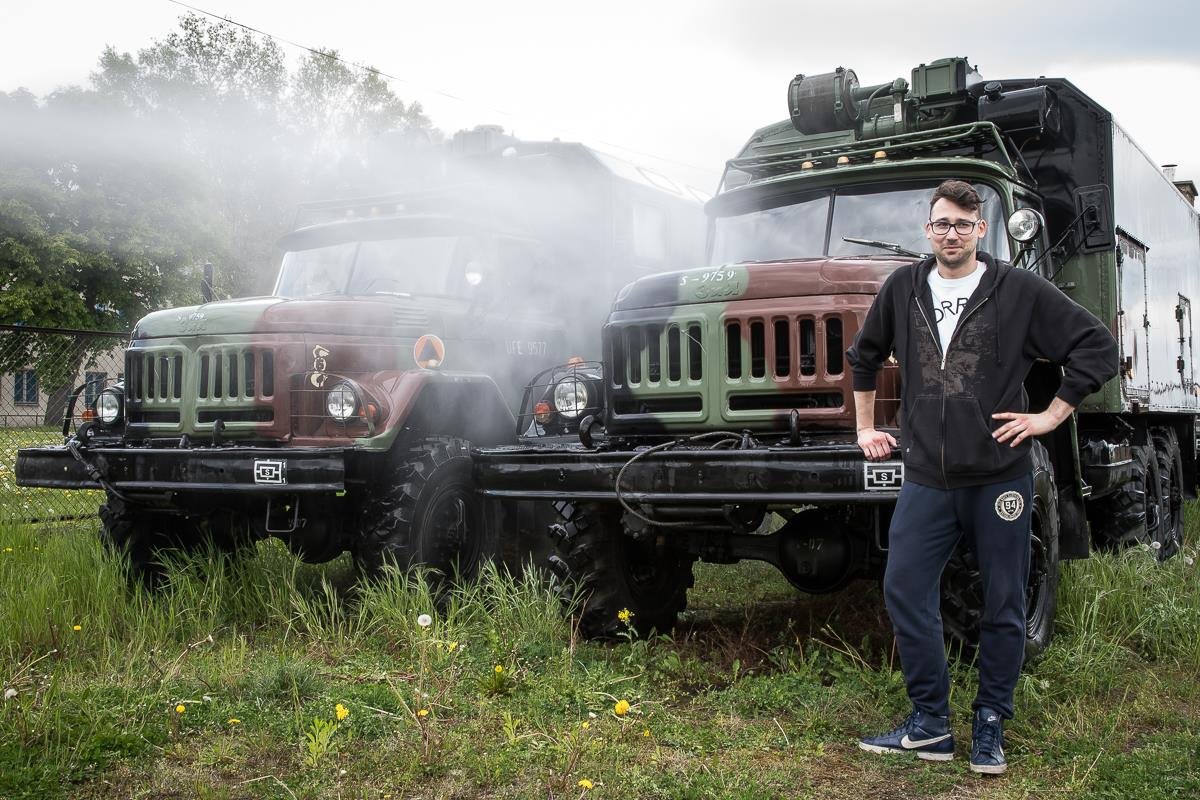 Maciej Macios - największy śmieszek w AMW