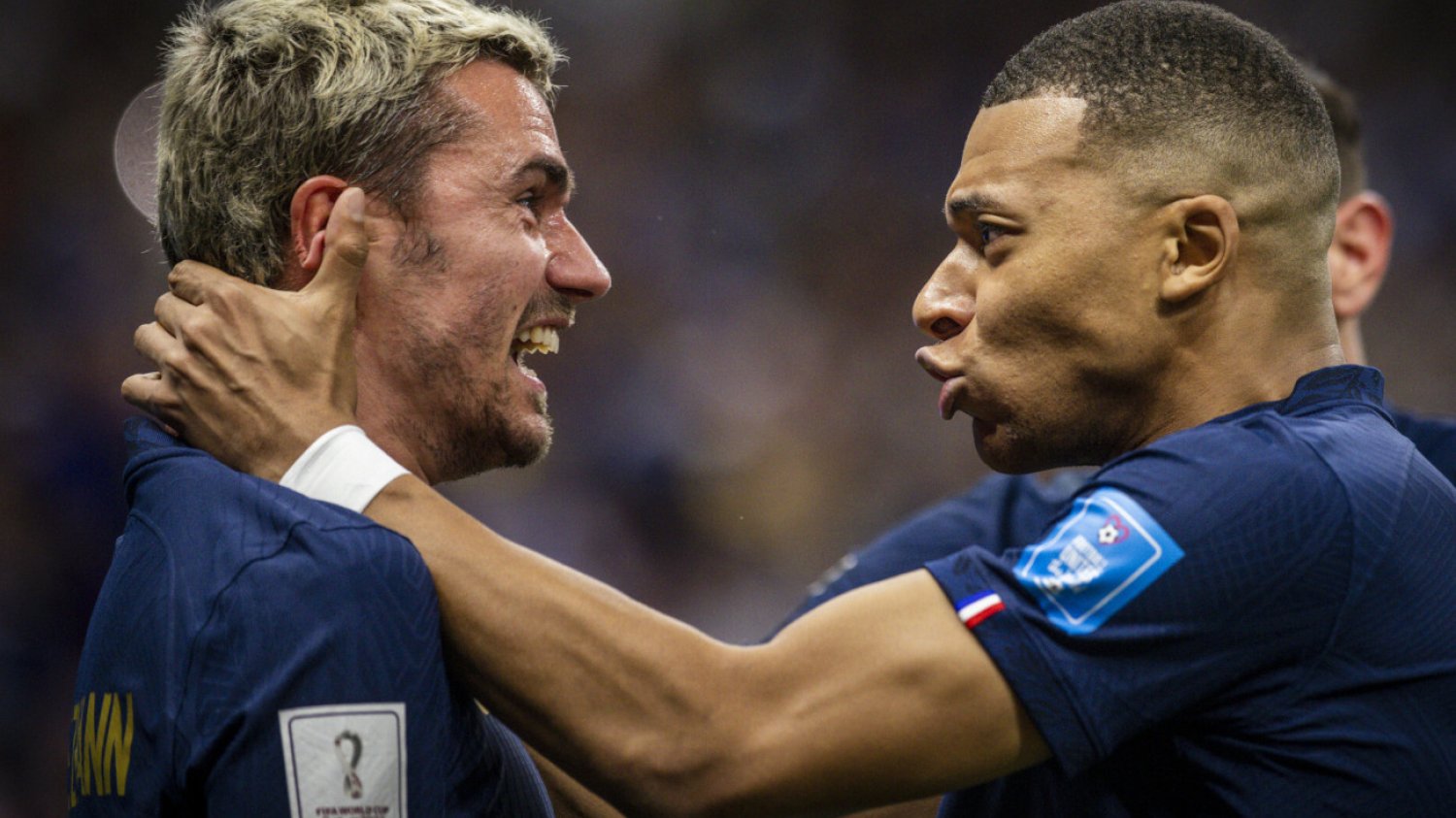 Antoine Griezmann i Kylian Mbappe staną w niedzielę przed szansą wygrania swojego drugiego Pucharu Świata w karierze.