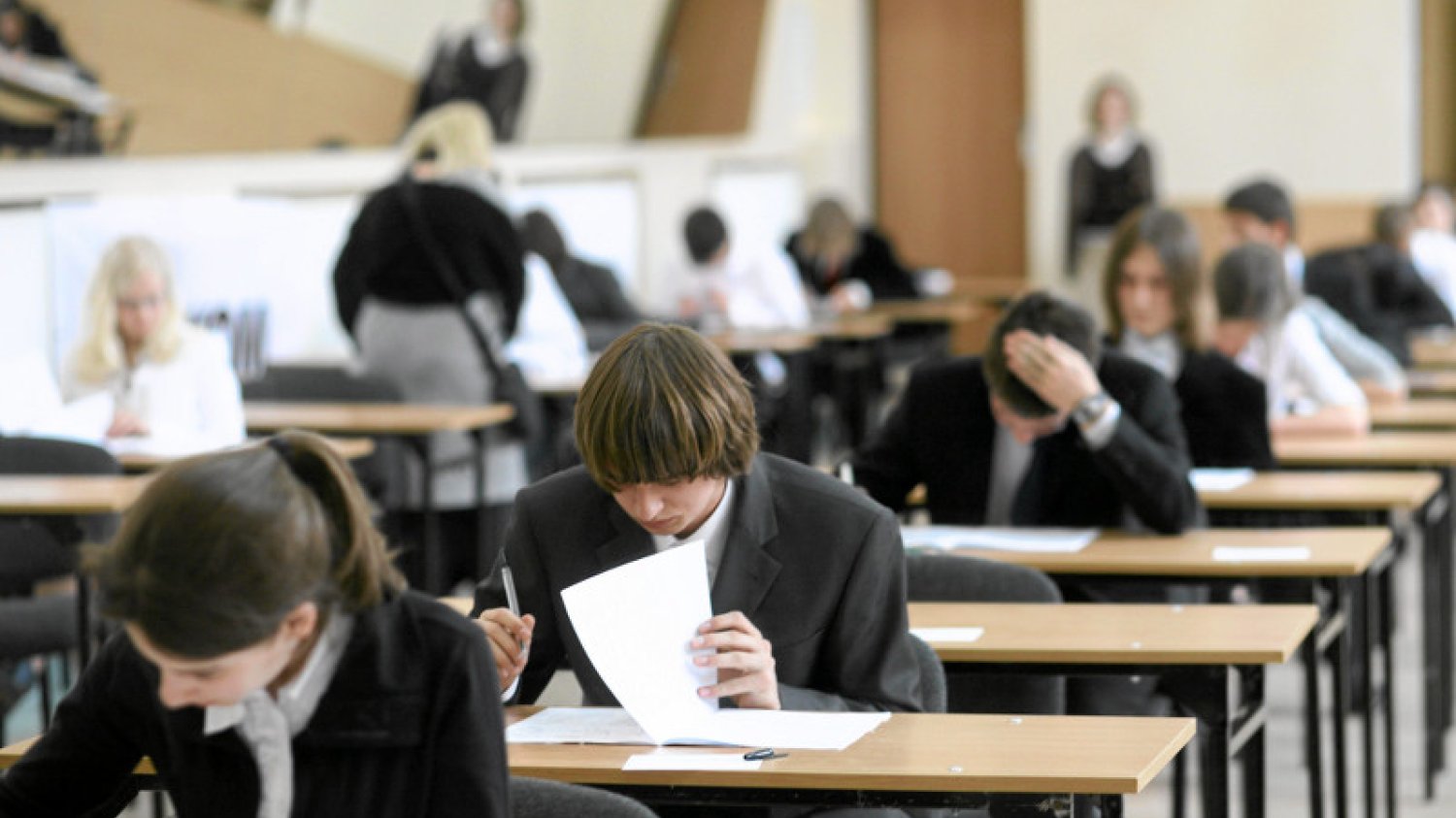 Część matematyczno-przyrodnicza już za gimnazjalistami.