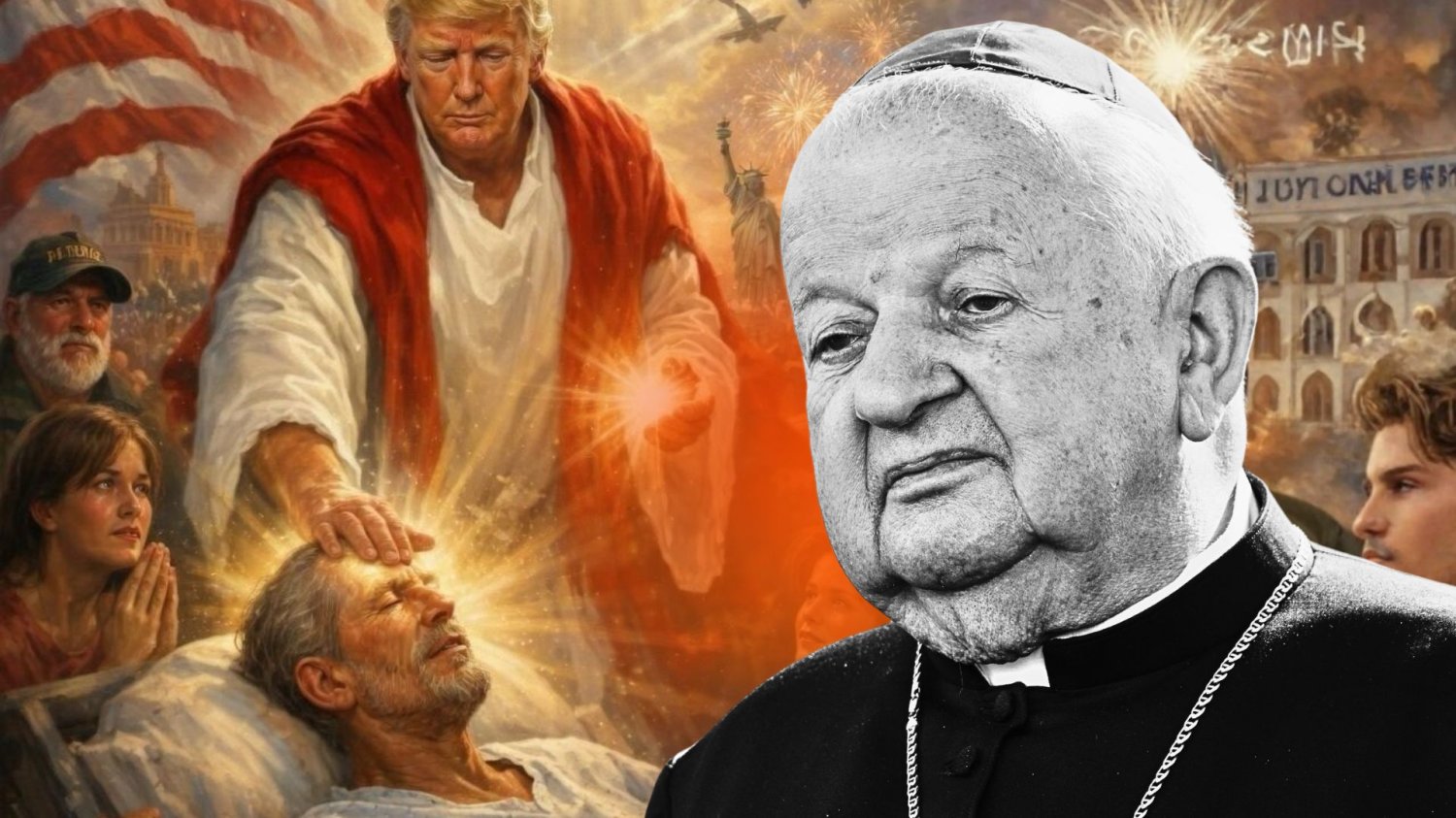 Stanisław Dziwisz wysłał do papieża list po ataku Trumpa.