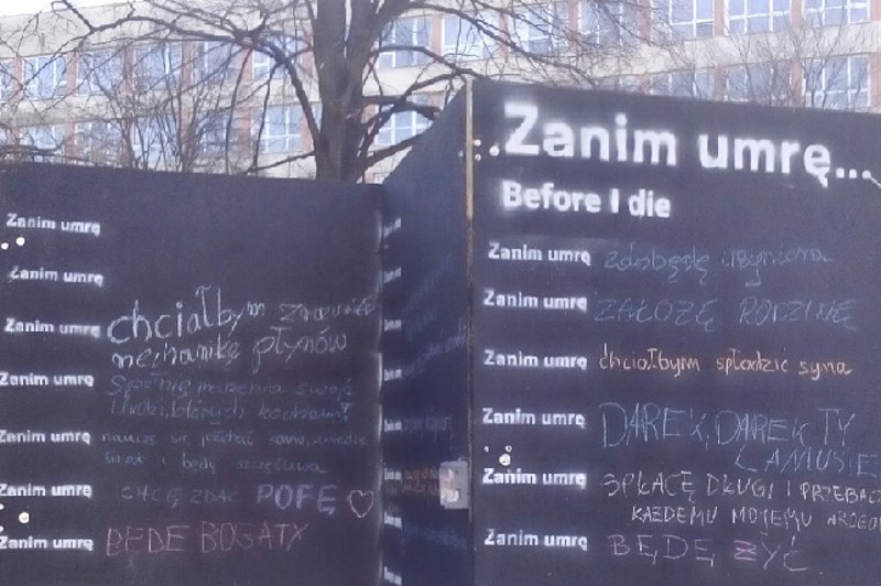Akcja "Zanim umrę" zawitała właśnie do stolicy.
