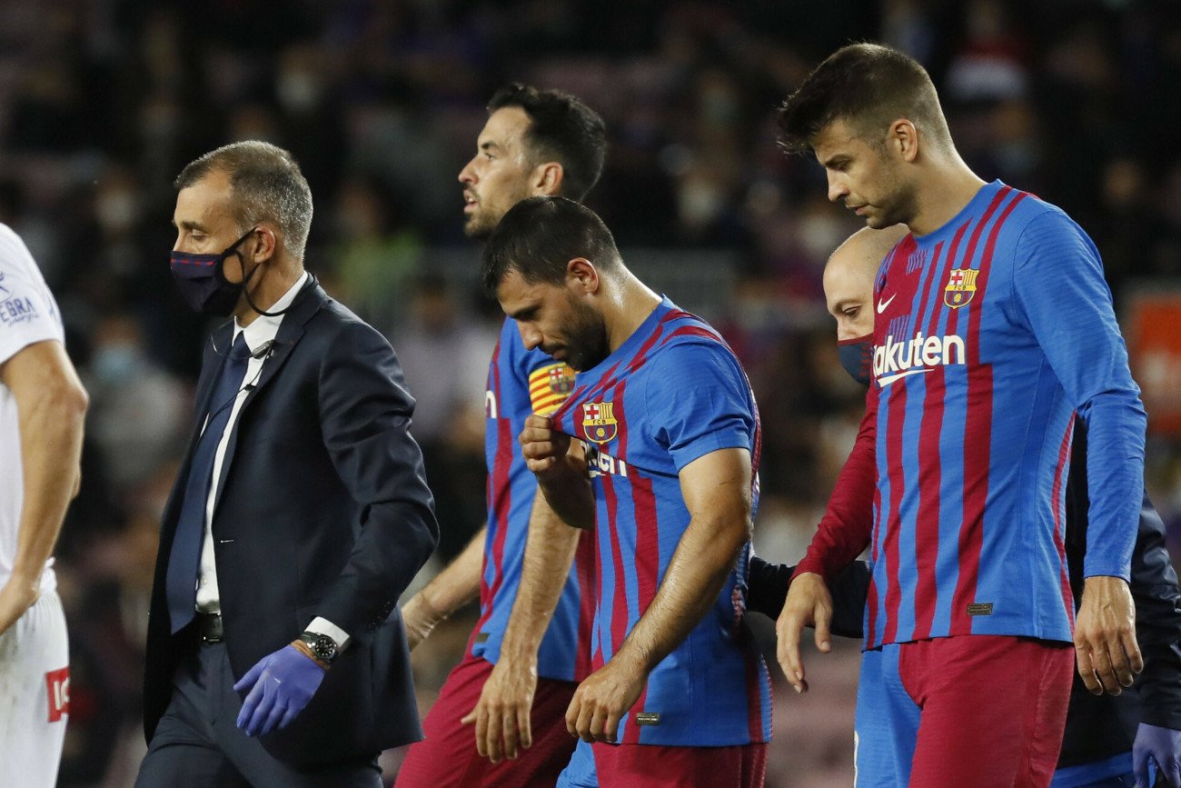 Serio Aguero swój ostatni oficjalny mecz zagrał pod koniec października, w starciu FC Barcelona - Deportivo Alaves.