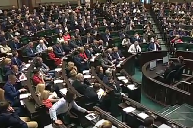 Gasiuk-Pihowicz miała głosować "na dwie ręce".  Co wolno, a czego nie, mówi regulamin Sejmu.