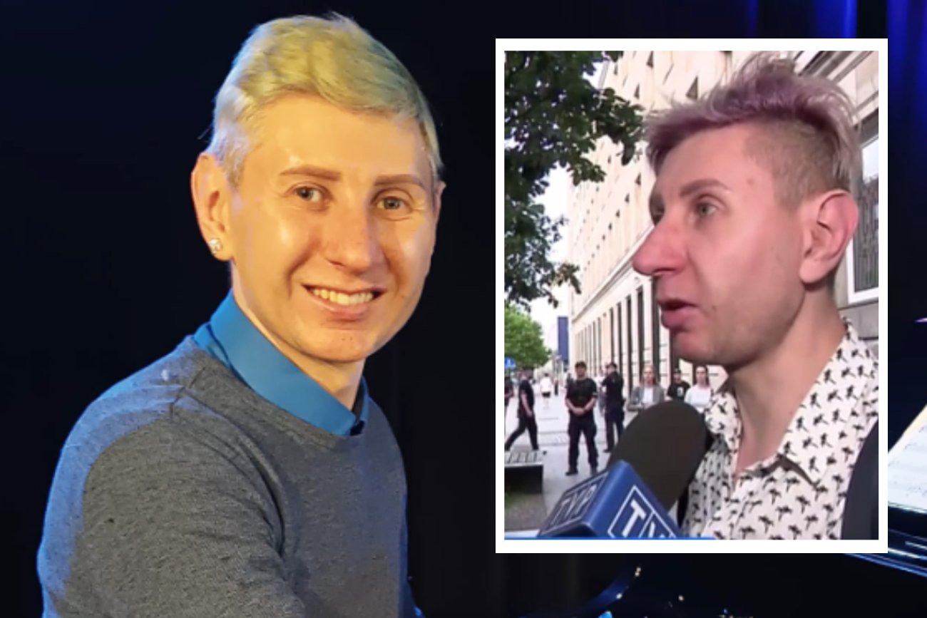 "Przypadkowy przechodzień" z "Wiadomości" nagle zmienił swoje zeznania