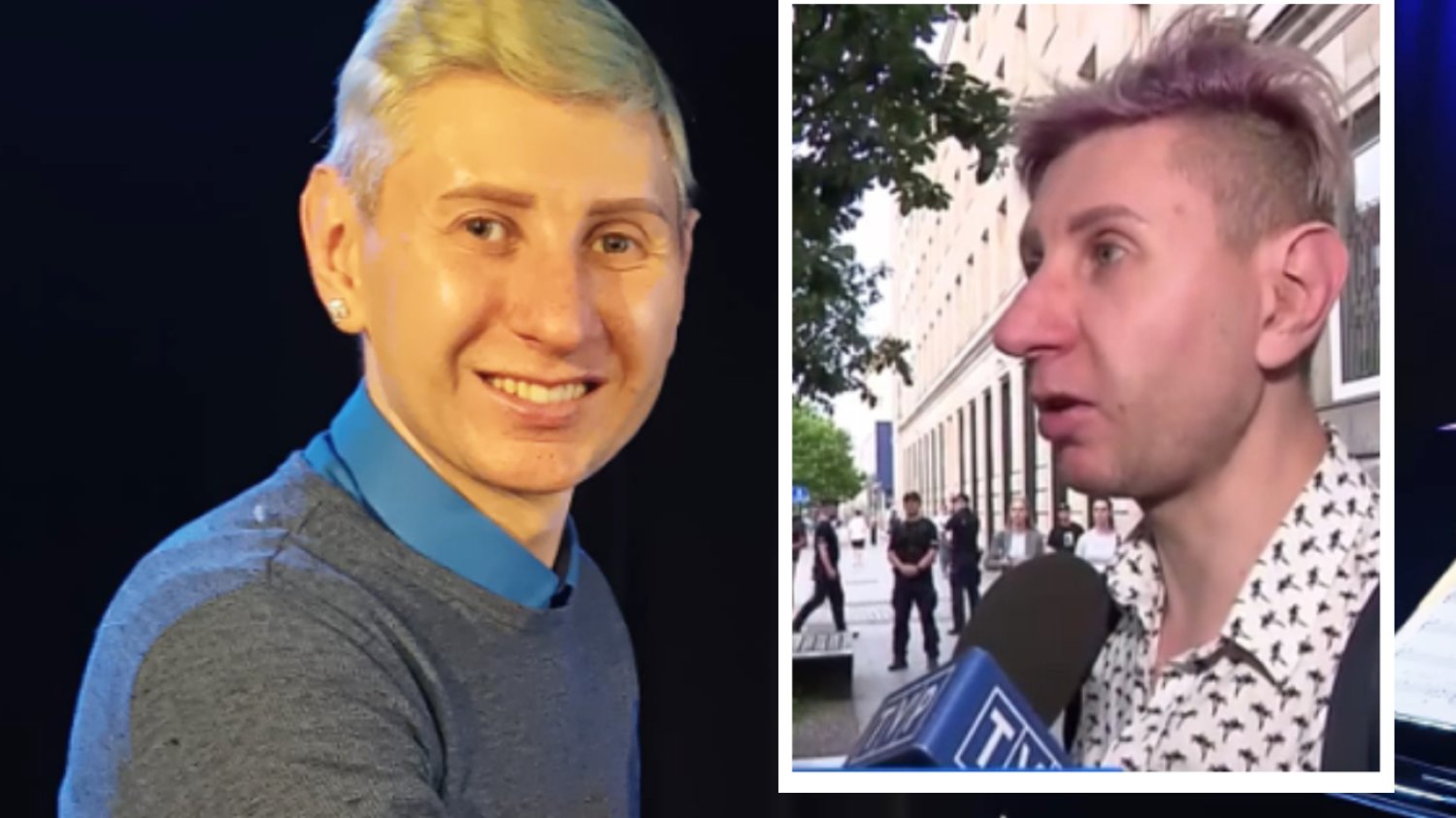"Przypadkowy przechodzień" z "Wiadomości" nagle zmienił swoje zeznania