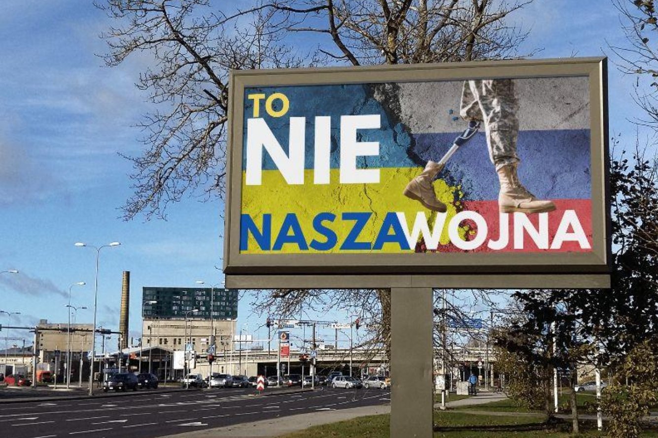 W piątek w Polsce zawisną antyukraiński bilbordy.