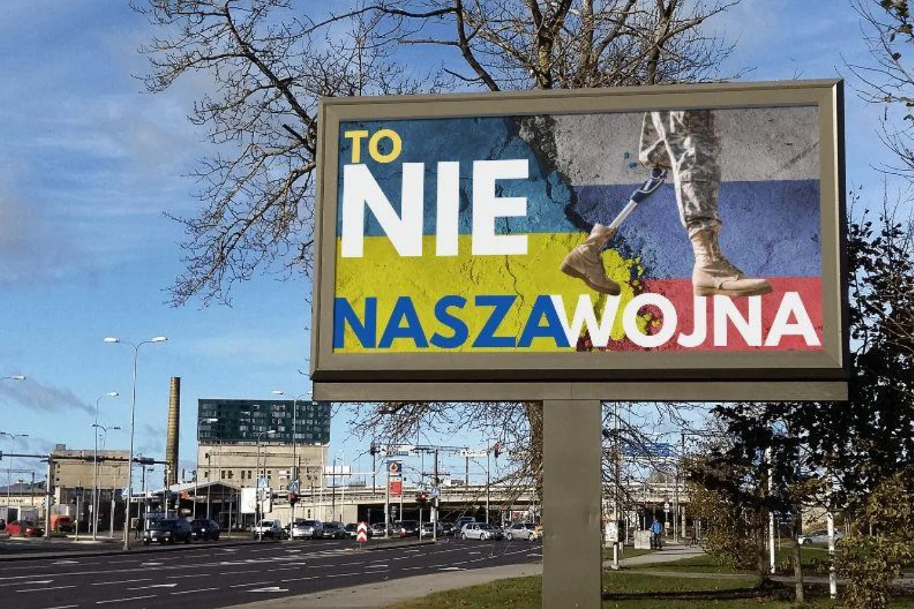 W piątek w Polsce zawisną antyukraiński bilbordy.