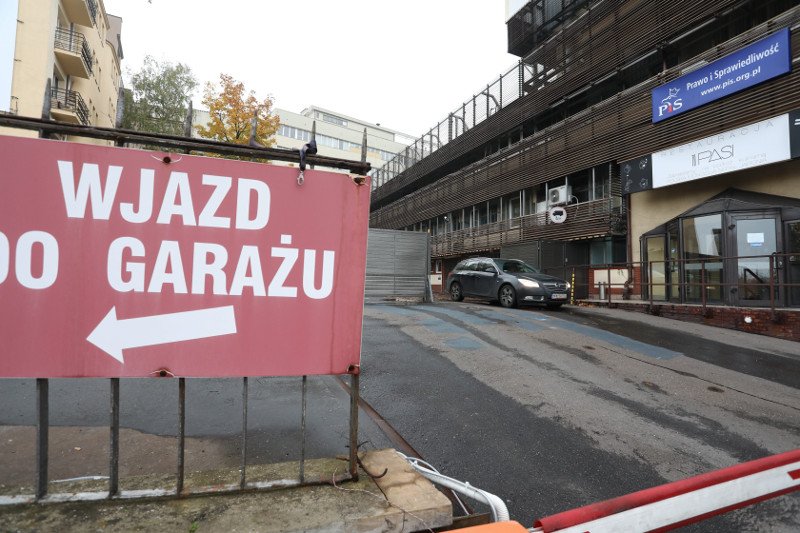 Siedziba PiS przy ul. Nowogrodzkiej w Warszawie.