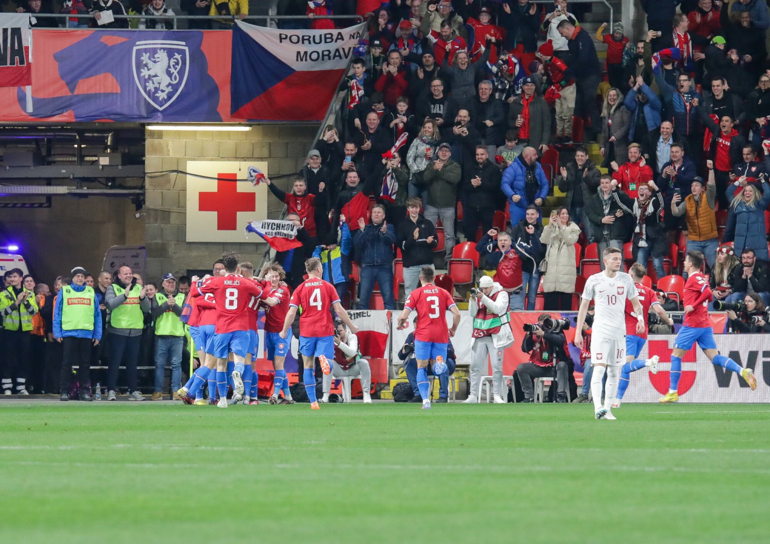 Polska przegrywa z Czechami 0:2.