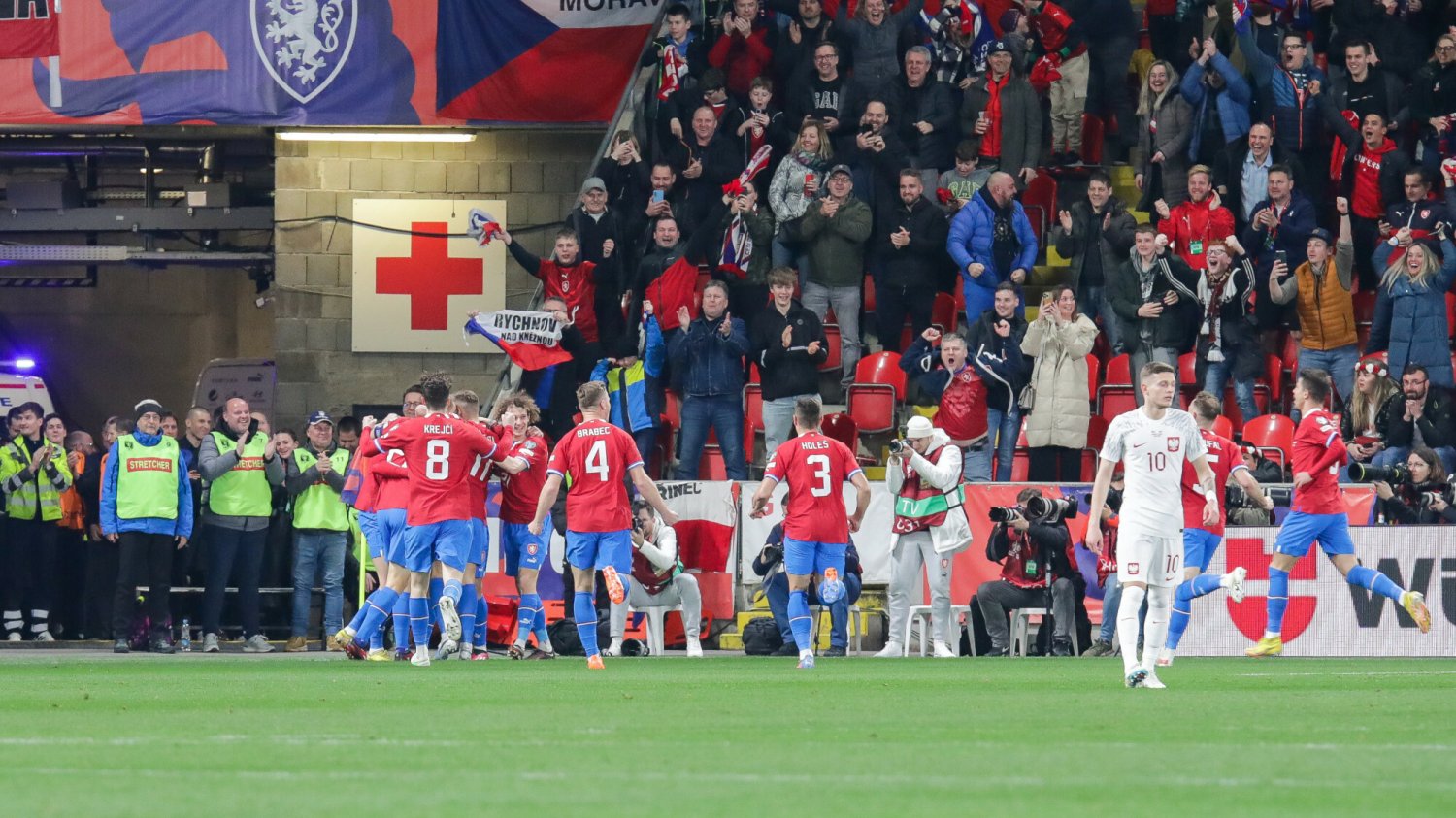Polska przegrywa z Czechami 0:2.