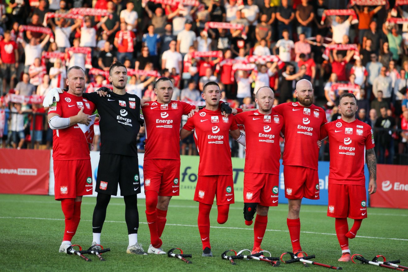 Reprezentacja Polski w amfutbolu bez porażki zakończyła rozgrywki grupowe na mistrzostwach Europy.