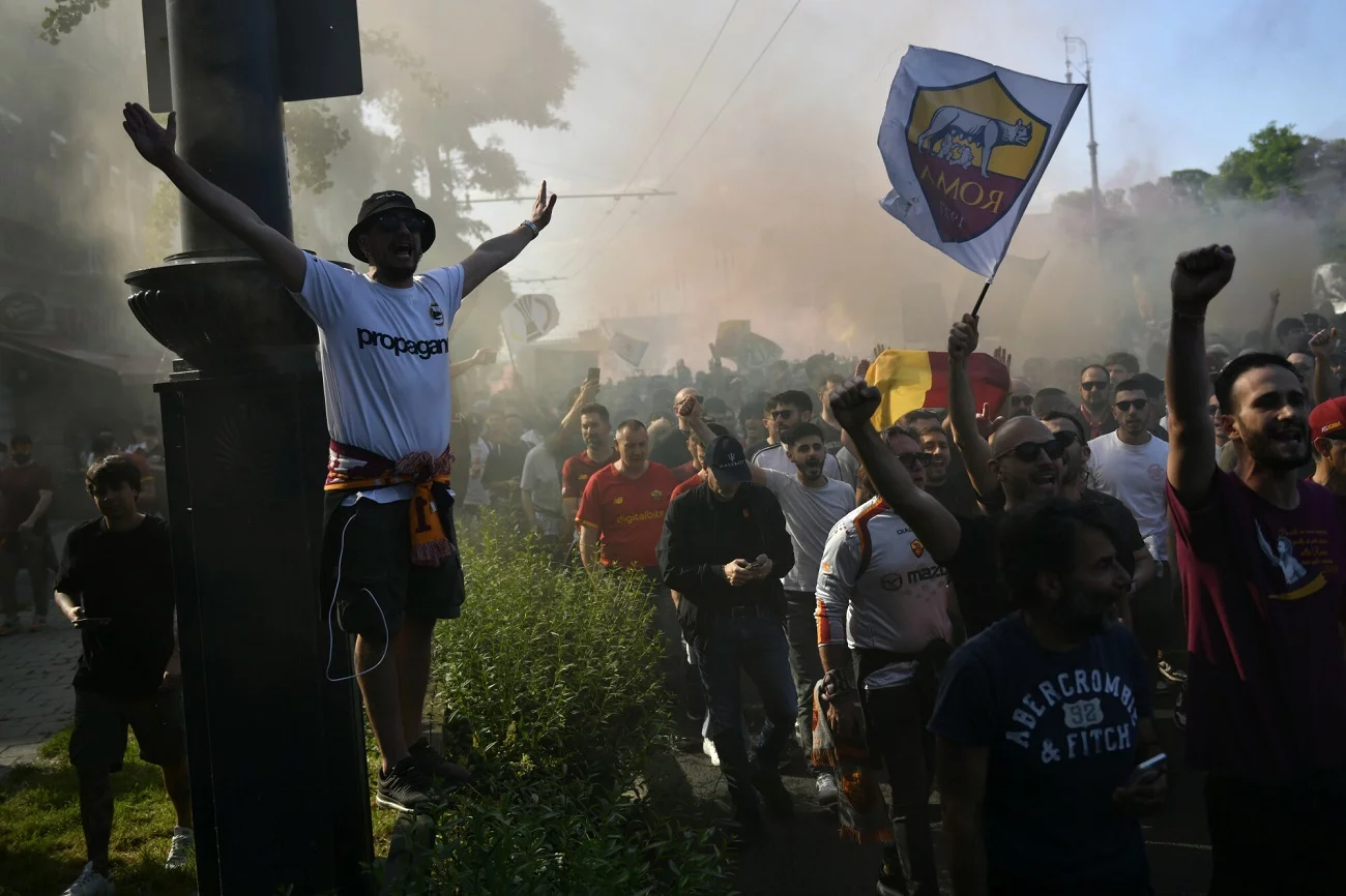 Finał Ligi Europy. W Budapeszcie po bójkach zatrzymano m.in. Polaków.
