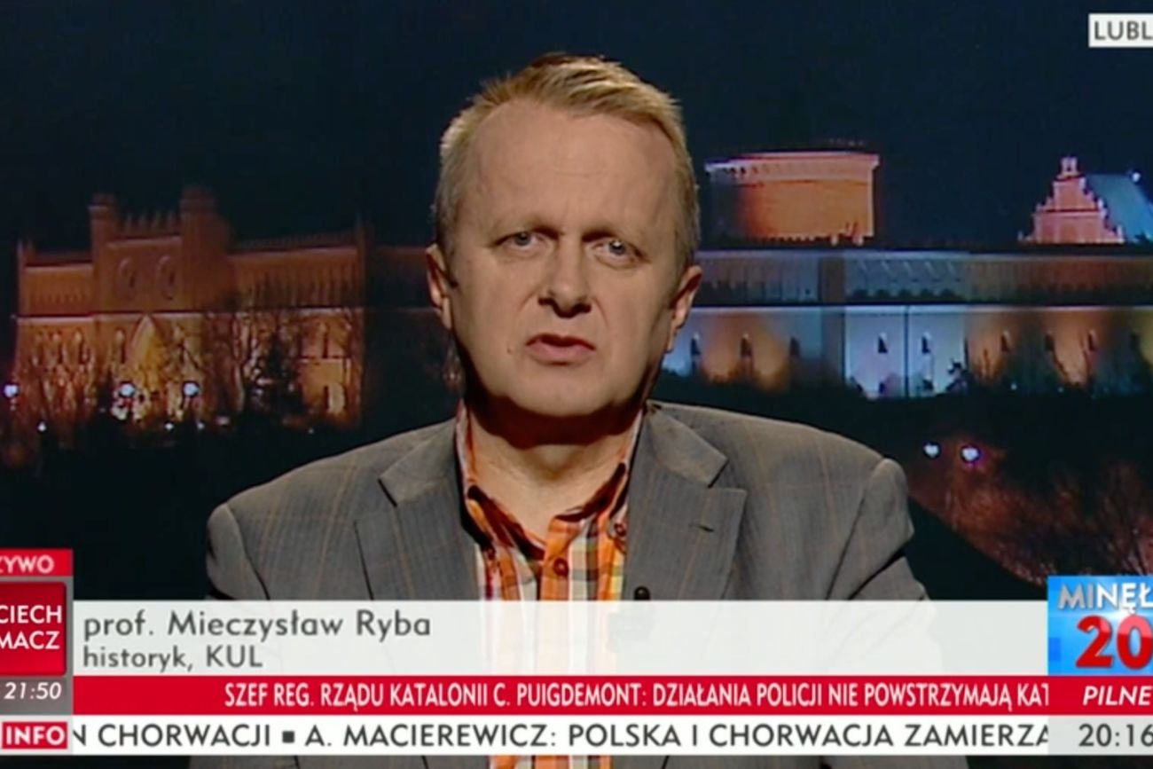 prof. Mieczysław Ryba.