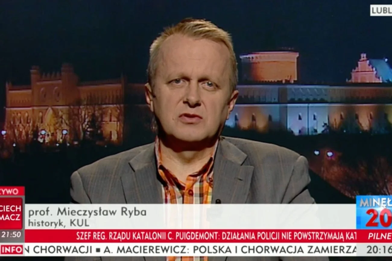 prof. Mieczysław Ryba.