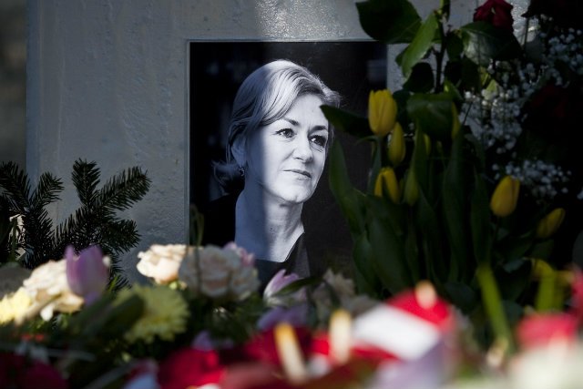 Grób Krystyny Bochenek na katowickim cmentarzu.