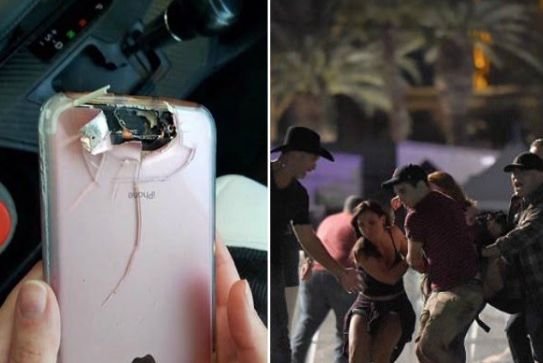 Po strzelaninie w Las Vegas sieć obiegło zdjęcie rozbitego telefonu