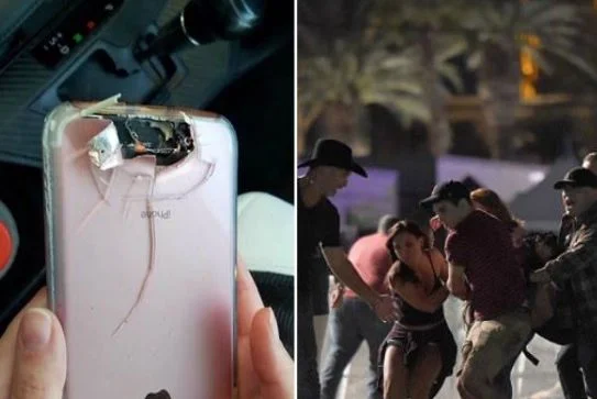Po strzelaninie w Las Vegas sieć obiegło zdjęcie rozbitego telefonu