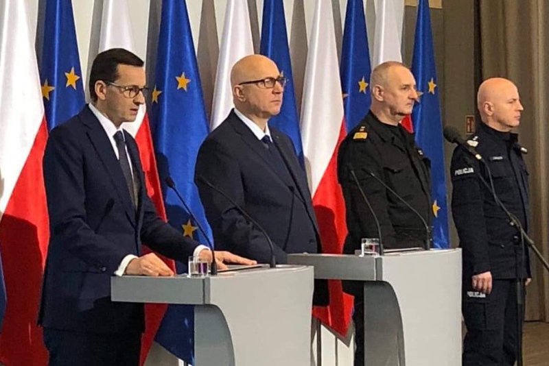 W konferencji prasowej wziął udział m.in. premier Mateusz Morawiecki.
