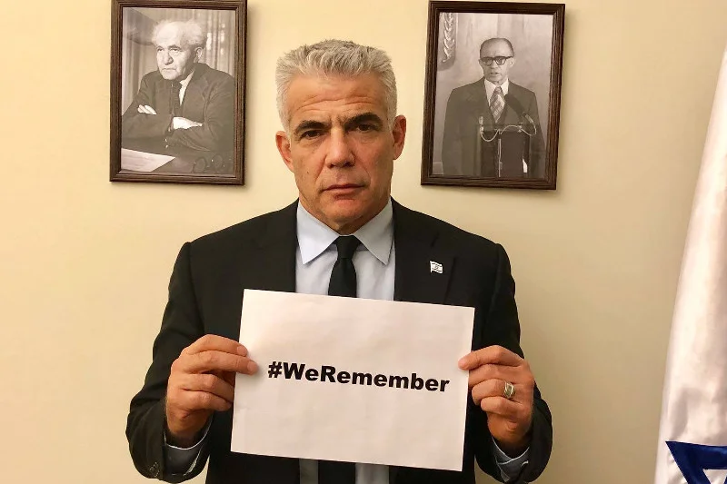 Ja'ir Lapid napisał: "Były polskie obozy śmierci i żadne prawo nigdy tego nie zmieni".