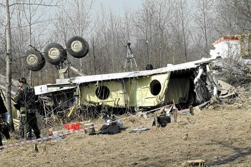 Naczelna Prokuratura Wojskowa zdementowała doniesienia o trotylu i nitroglicerynie na wraku prezydenckiego Tupolewa