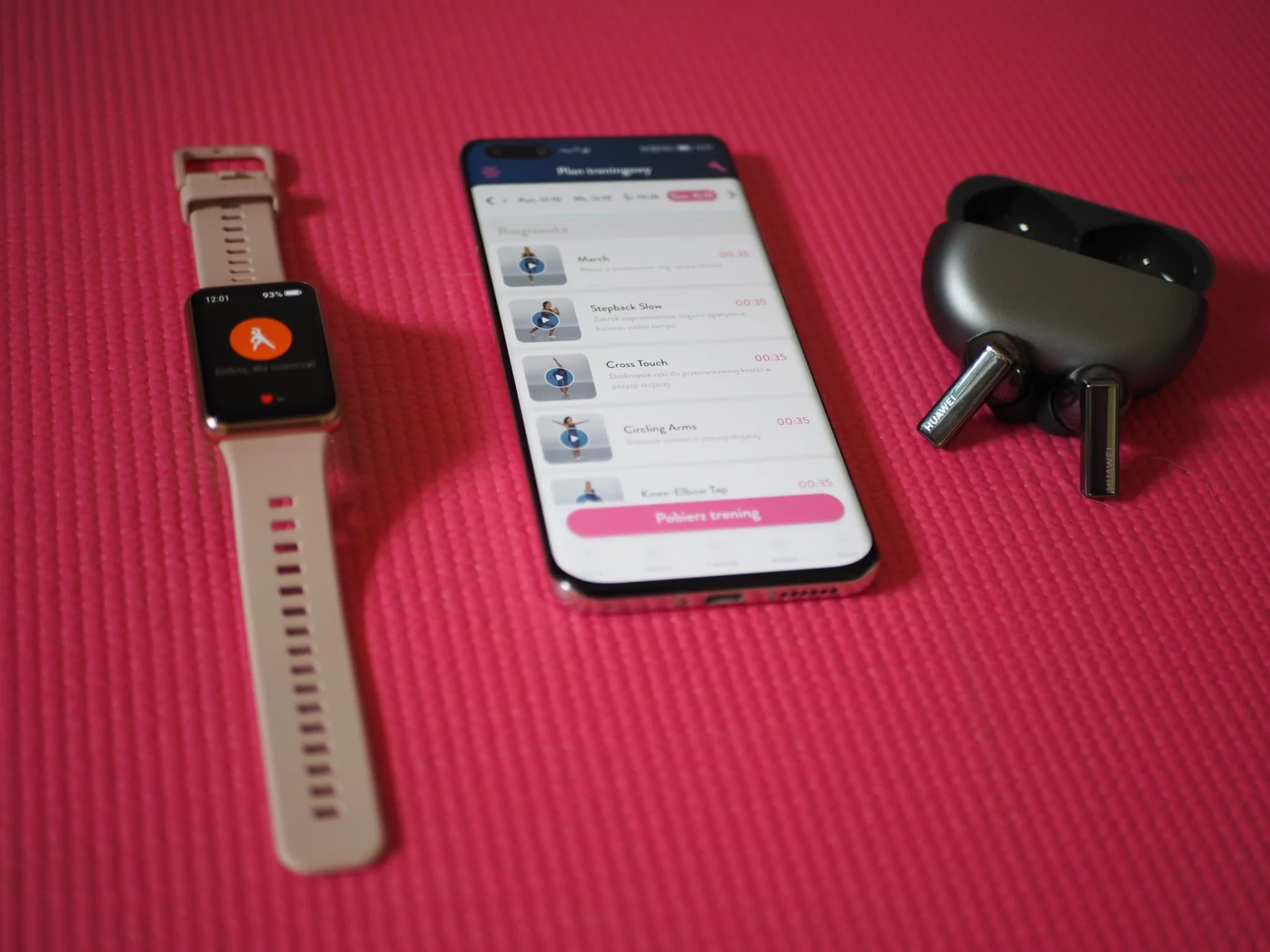 Huawei Watch Fit to wygodny, lekki, stylowy smartwatch z 96 trybami sportowymi