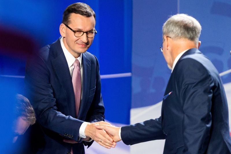 W Katowicach jednym z kandydatów w wyborach parlamentarnych był premier Mateusz Morawiecki.