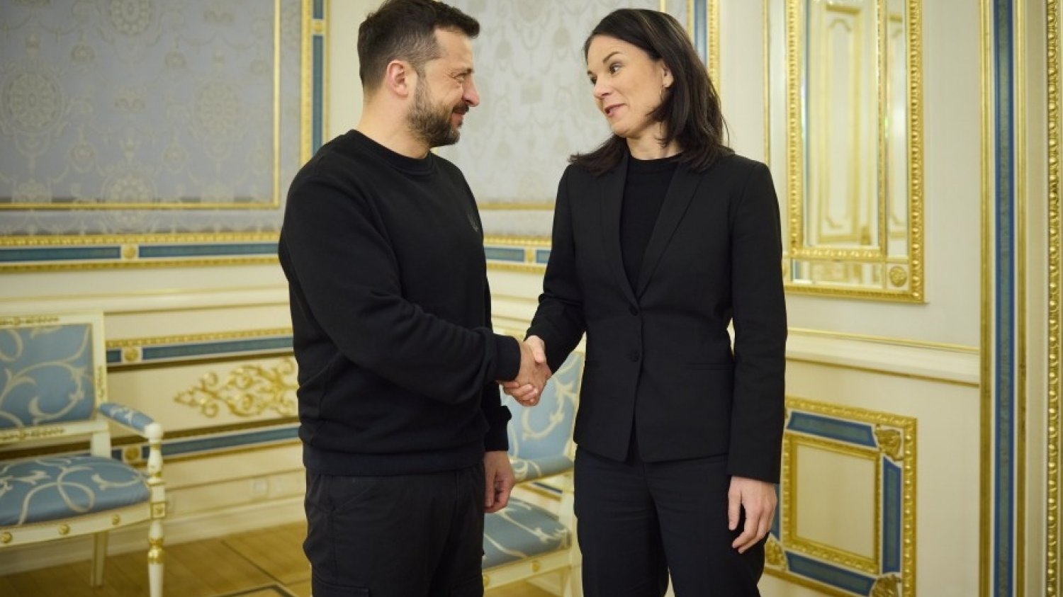 Szefowa dyplomacji Niemiec w Kijowie. Ostre słowa o Putinie