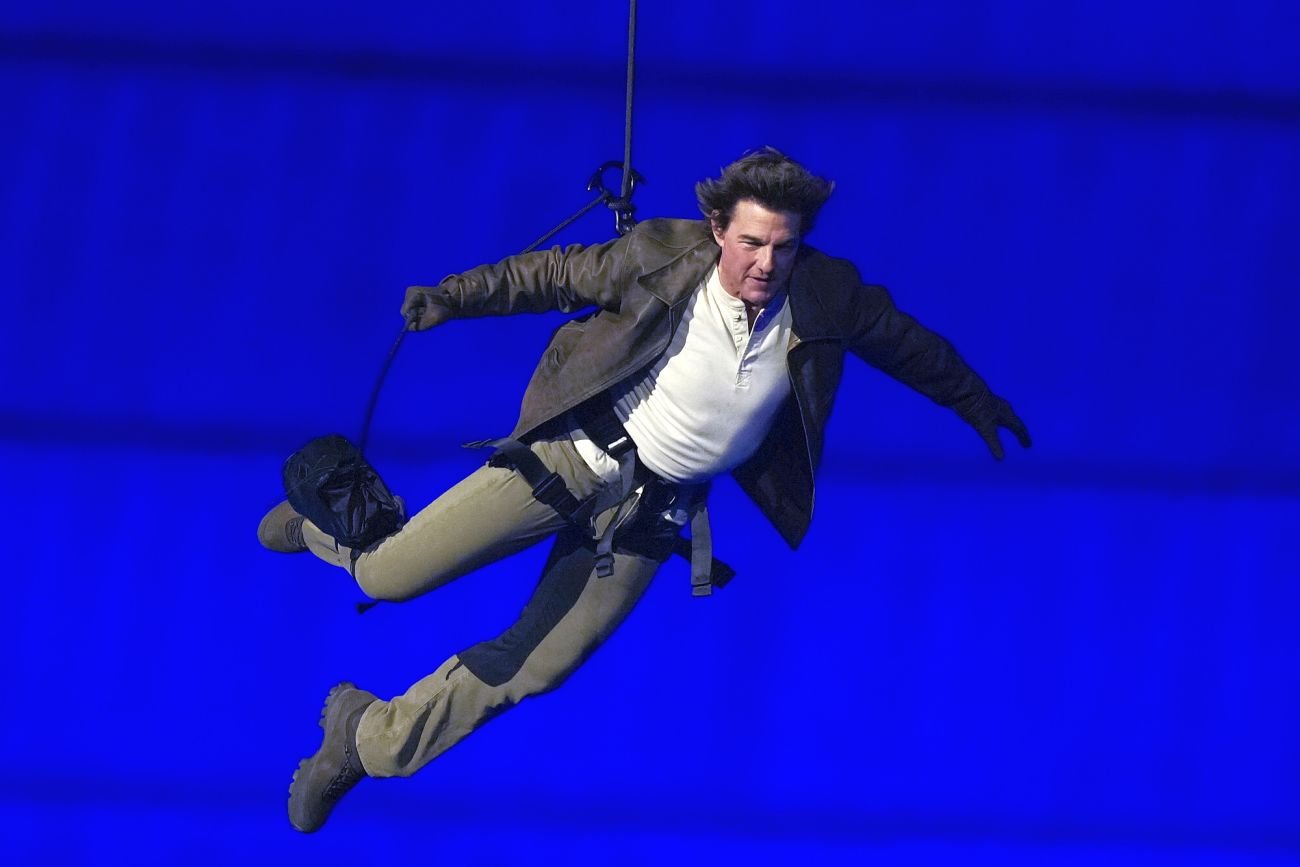 Show podczas ceremonii zamknięcia igrzysk w Paryżu skradł Tom Cruise