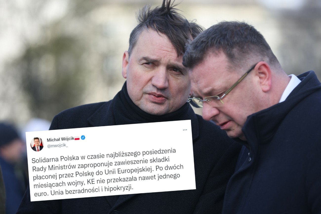 Zbigniew Ziobro i Michal Wojcik