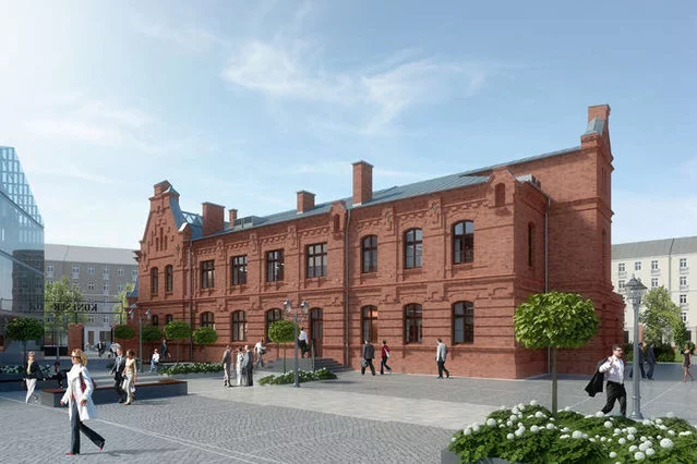 Google wybrał miejsce na swój Campus Warsaw: zabytkowy kompleks byłej fabryki wódki Koneser •