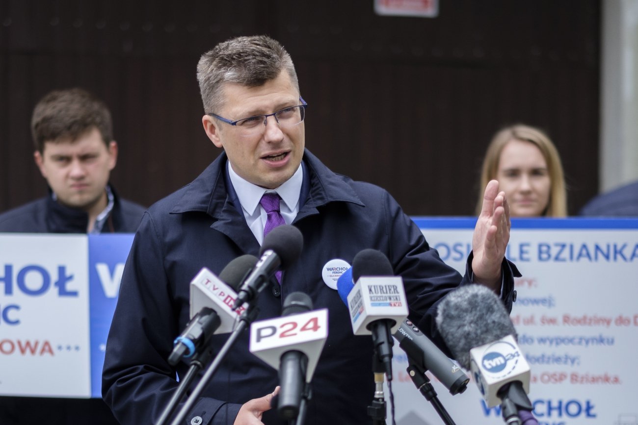 Marcin Warchoł na 3. miejscu wyścigu o fotel prezydenta Rzeszowa. "Wynik oceniam jako sukces"