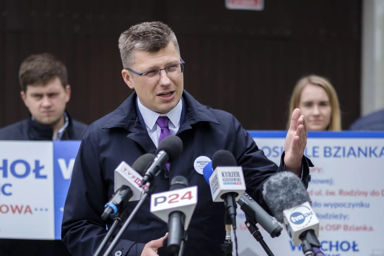 Marcin Warchoł na 3. miejscu wyścigu o fotel prezydenta Rzeszowa. "Wynik oceniam jako sukces"