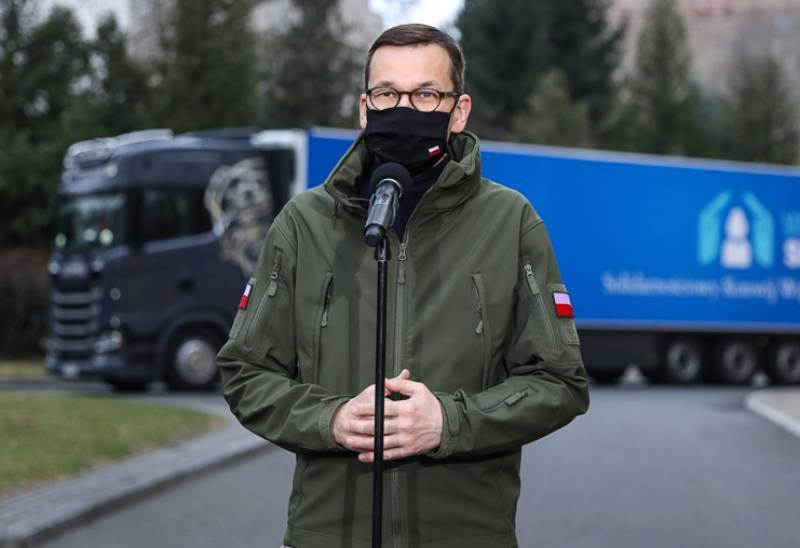 Konferencja Mateusza Morawieckiego.