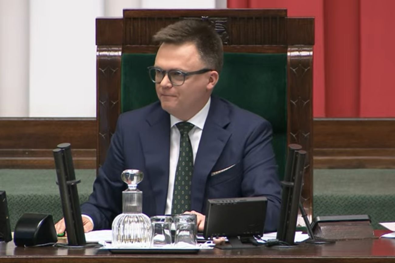 Szymon Hołownia zażartował w Sejmie ze śpiewów posłów