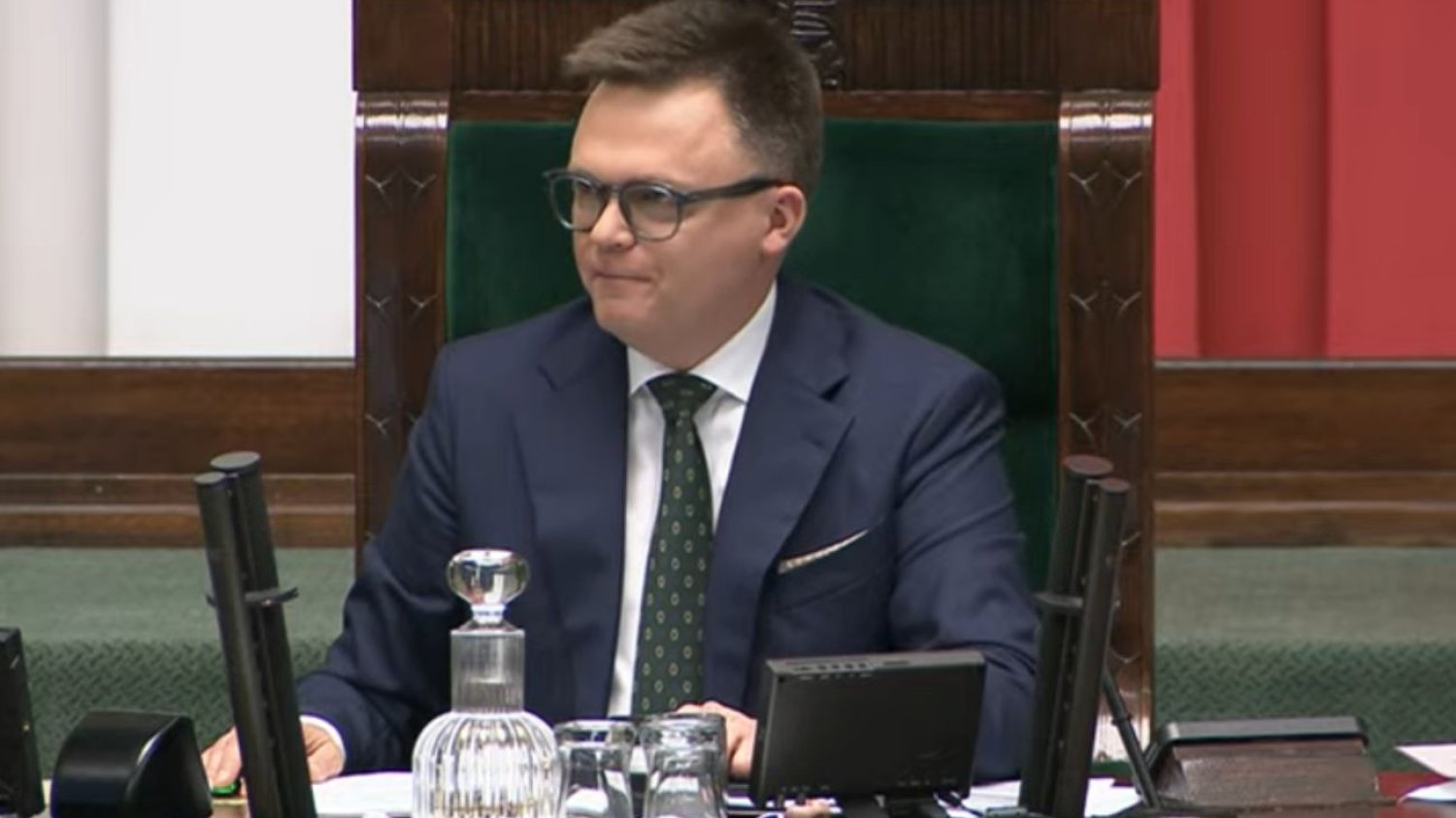 Szymon Hołownia zażartował w Sejmie ze śpiewów posłów