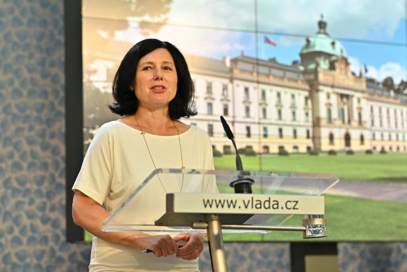 Věra Jourová ma zostać następczynią Fransa Timmermansa.