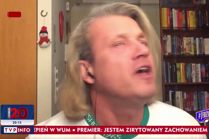 Jarosław Jakimowicz parodiował Krystynę Jandę.